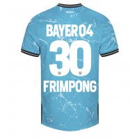 Pánský Fotbalový dres Bayer Leverkusen Jeremie Frimpong #30 2023-24 Třetí Krátký Rukáv